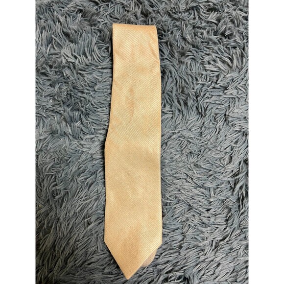Ermenegildo Zegna Light Beige Silk Tie NWT - Picture 1 of 5